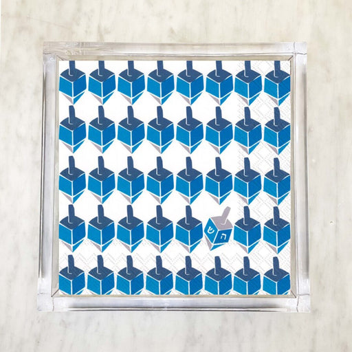 Hanukkah Dreidel Luncheon Napkins