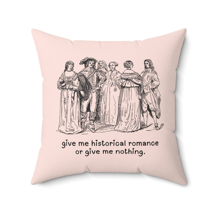 Historical Romance Pillow