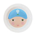 Personalized melamine bowl for boys with golf ball cap design