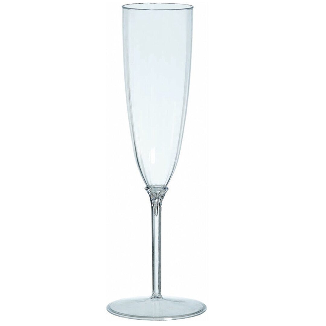 Clear Premium Quality Champagne Flutes