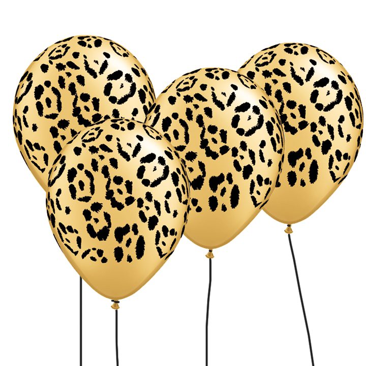 Leopard Balloons Set