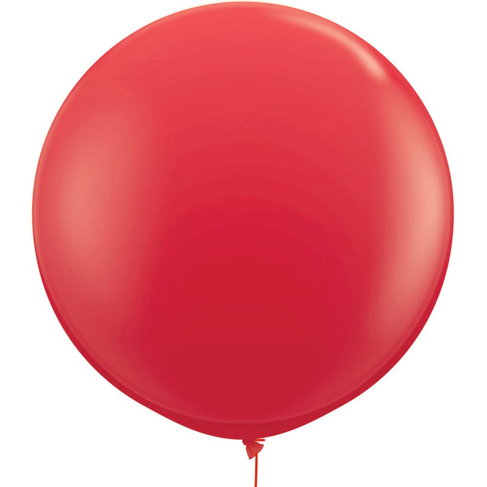 Oversized Red Latex Balloon