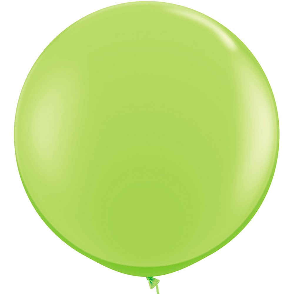 Oversized Lime Green Latex Balloon