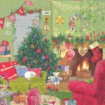 I'll Be Home For Christmas Luncheon Napkins – 2 Packets - Image 2