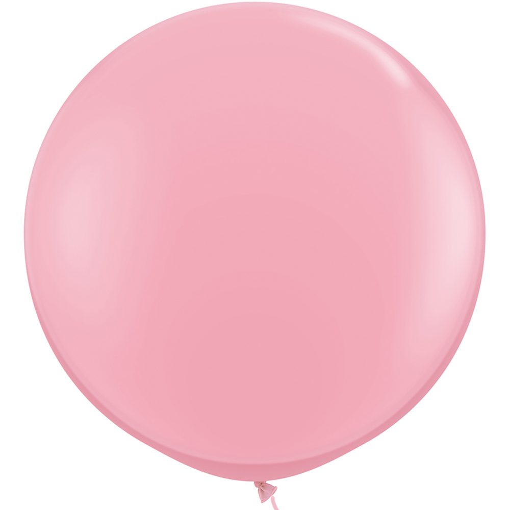 Oversized Pink Latex Balloon