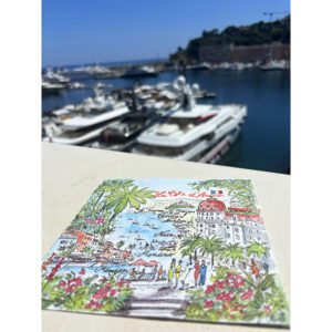 La Cote d'Azur Luncheon Napkins – 2 Packets