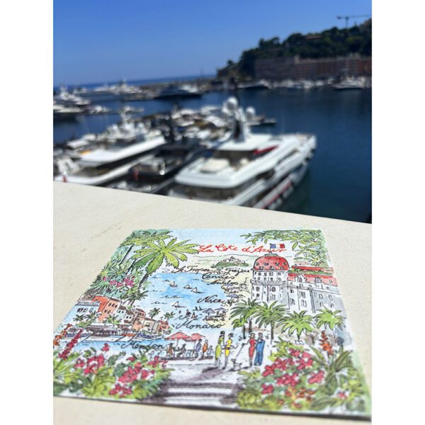 La Cote d'Azur Luncheon Napkins – 2 Packets - Image 3