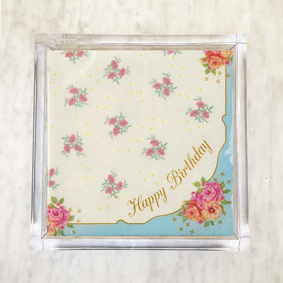 Truly Scrumptious Happy Birthday Luncheon Napkins 2 Packets