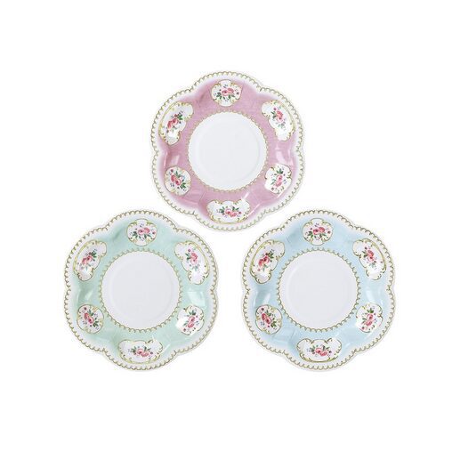 Floral Extra Small Paper Plates