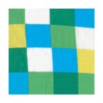 Summer Squares Green Cocktail Napkins - 2 Packets - Image 2