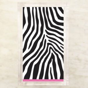 Zebra Pink Guest Napkins