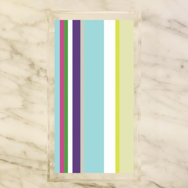 Multi Stripes Guest Dinner Napkins 2 Packets