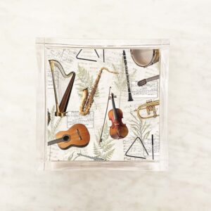 Musical Instruments Cocktail Paper Napkins