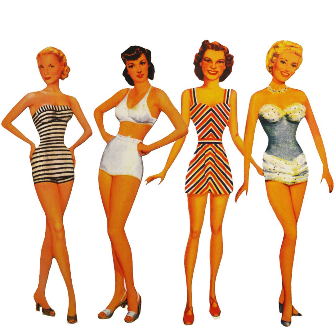 Movie Star Paper Dolls Set of 5 available