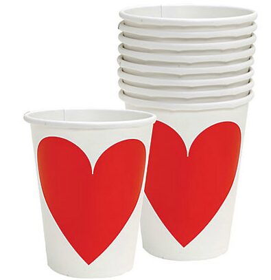 Key To Your Heart Paper Cups are available for sale