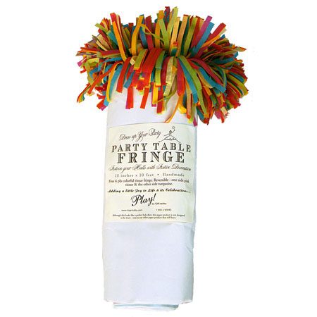 Multi Party Table Paper Fringe available