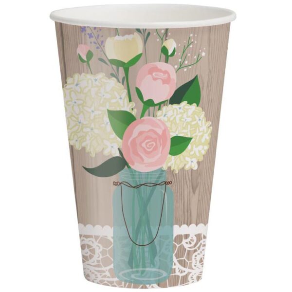 Lace Bouquet Paper Cups are available for sale