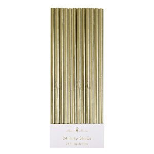 Gold Foil Paper Straws available for sale