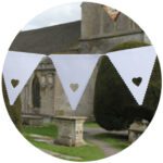 White Heart Bunting - Image 2