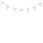 White Heart Bunting - Image 4