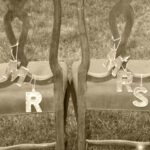 MR and MRS Metal Mirror Ornaments - Image 3