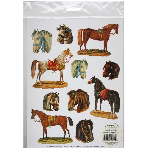 Crazy About Horses Stickers available