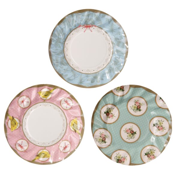 Frills and Frosting Dessert Paper Plates