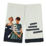 Moderation Who? Retro Dishtowels - Set of 2