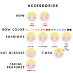 Personalized Melamine Paper Doll 8oz Snack Bowl - Image 6