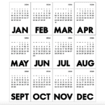 2024 Calendar Instant Download Jpeg Files - Image 2