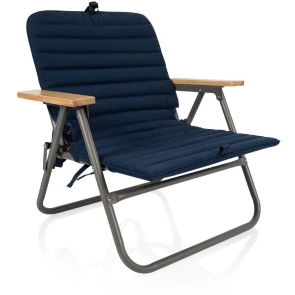 Navy Padded Beach Chair