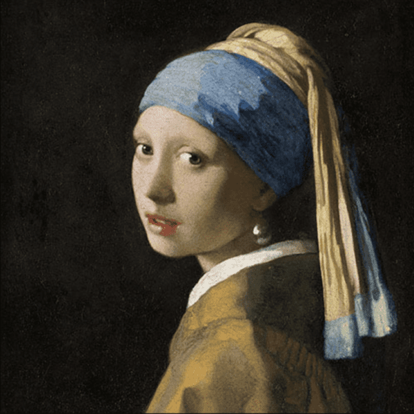 Napkin 33 Girl with the pearl earring FSC Mix