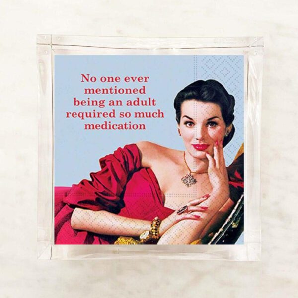 Medication funny napkins