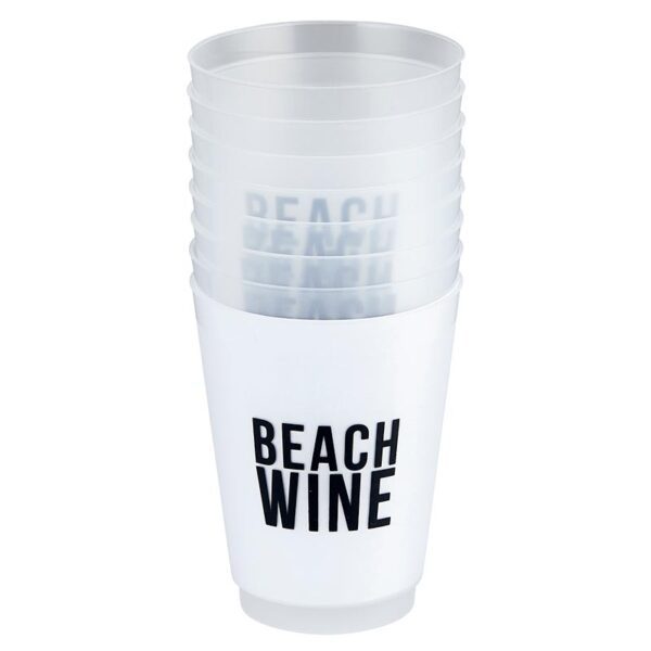 Beach Wine Frosted Cups - Set of 8 - Image 3